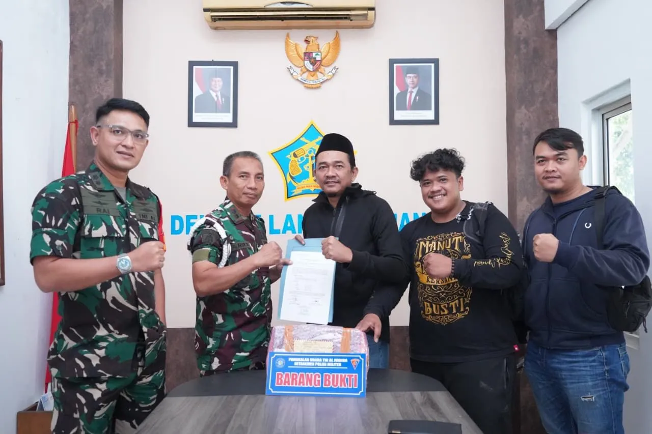 Satgaspam TNI AL Bandara Juanda Gagalkan Pengiriman Paket Narkotika 