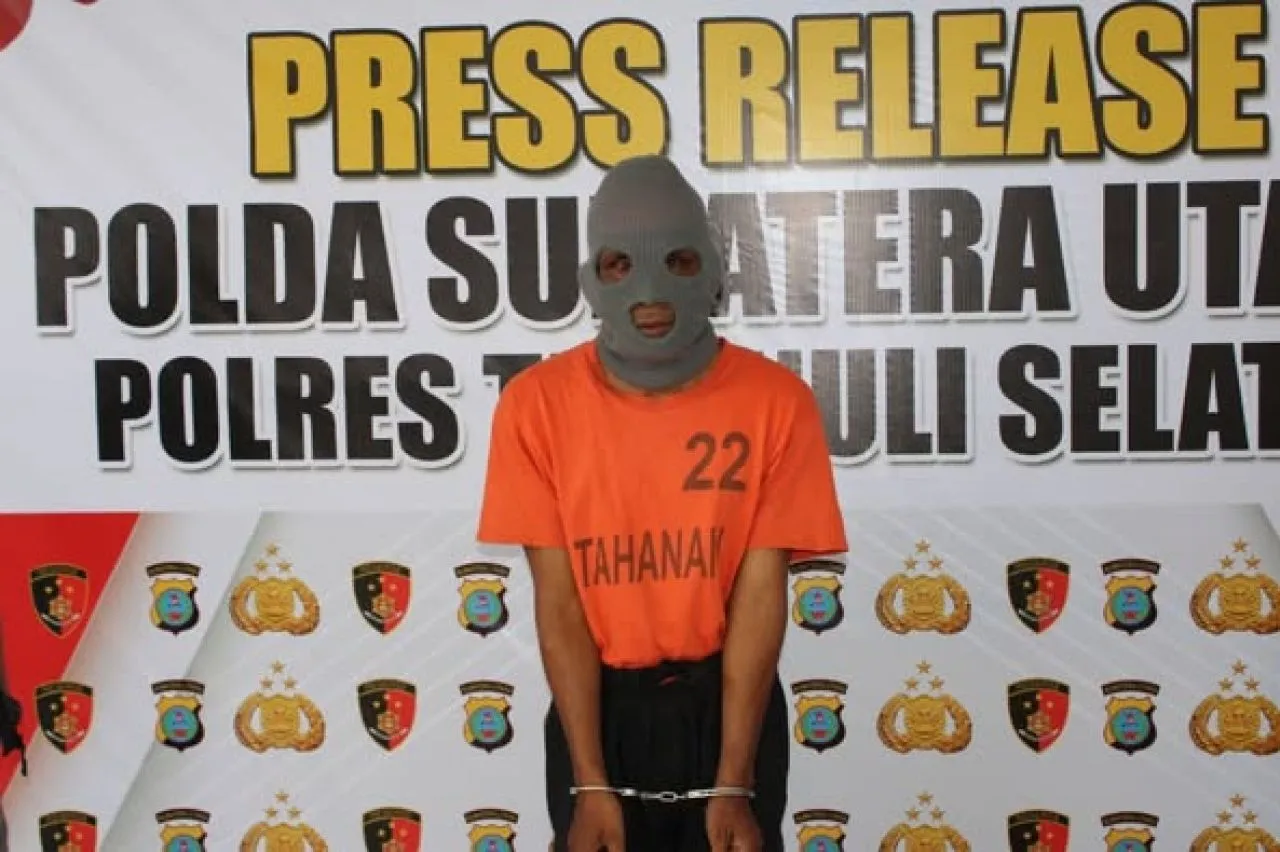 Pelaku Pembunuhan di Desa Dalihan Ditangkap Polres Tapanuli Selatan