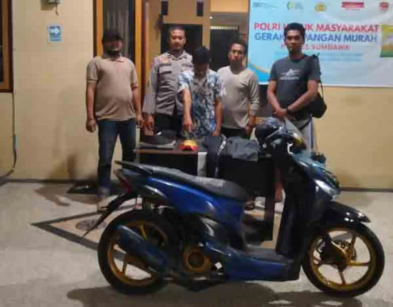 Polres Sumbawa Tangkap Terduga Pelaku Pembobolan Toko di Kecamatan Labuhan Badas