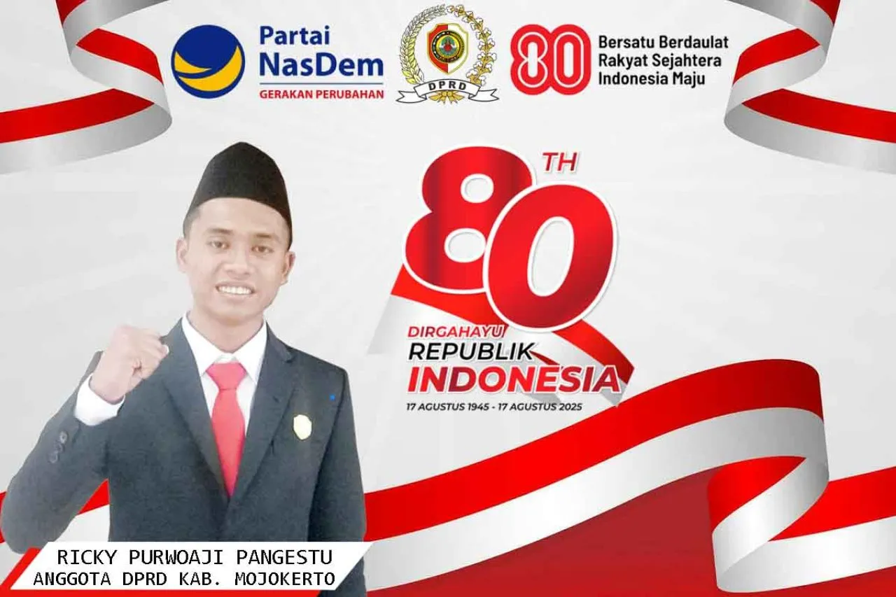 Ricky Purwoaji Pangestu Mengucapkan Dirgahayu Republik Indonesia ke 80