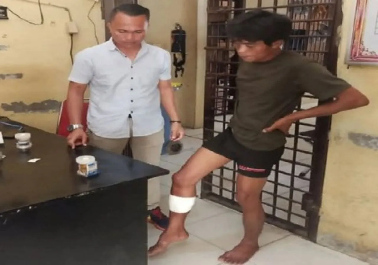 Dua Pelaku Begal di Rampah Sitahuis Positif Sabu
