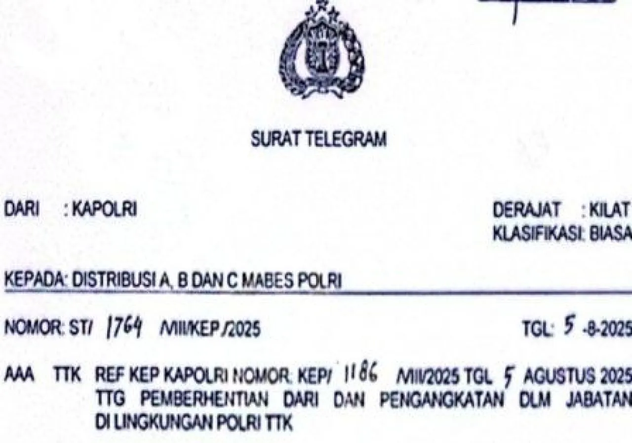 Kabareskrim dan Wakapolri Diganti