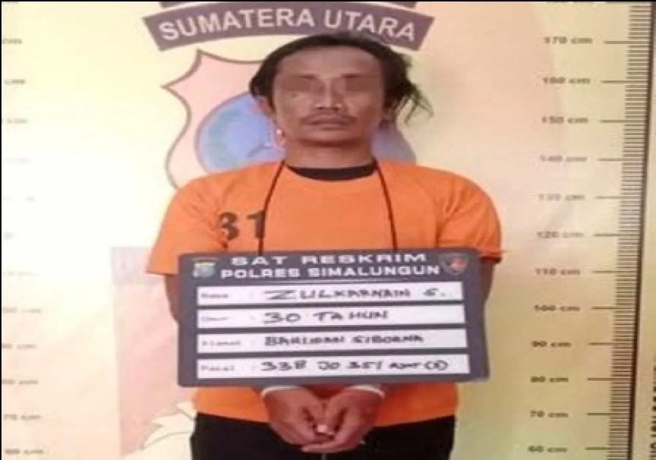 Sat Reskrim Polres Simalungun Bekuk Pembunuh yang Kabur ke Riau