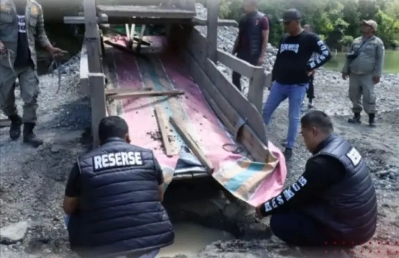 Polres Aceh Tengah Razia Tambang Ilegal di Kecamatan Linge