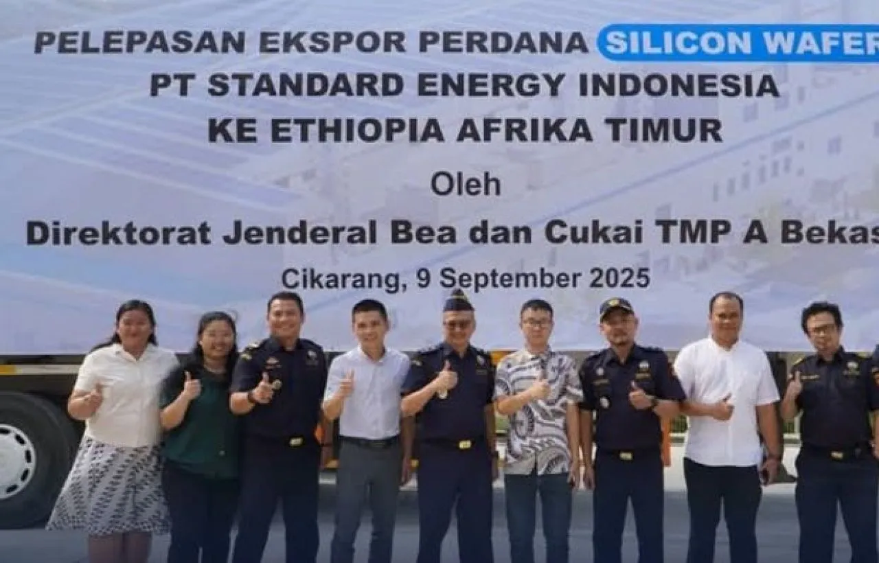 PT Standard Energy Indonesia Ekspor Pallet Monocrystalline Silicone Wafer