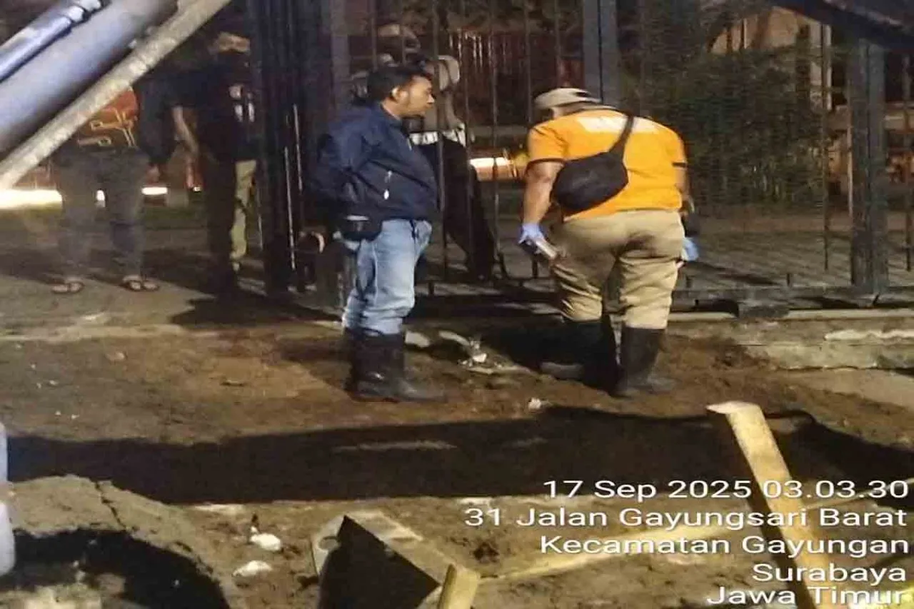 Pekerja CV Samoka Tewas di Lokasi Proyek U Ditch di Gayungari Barat