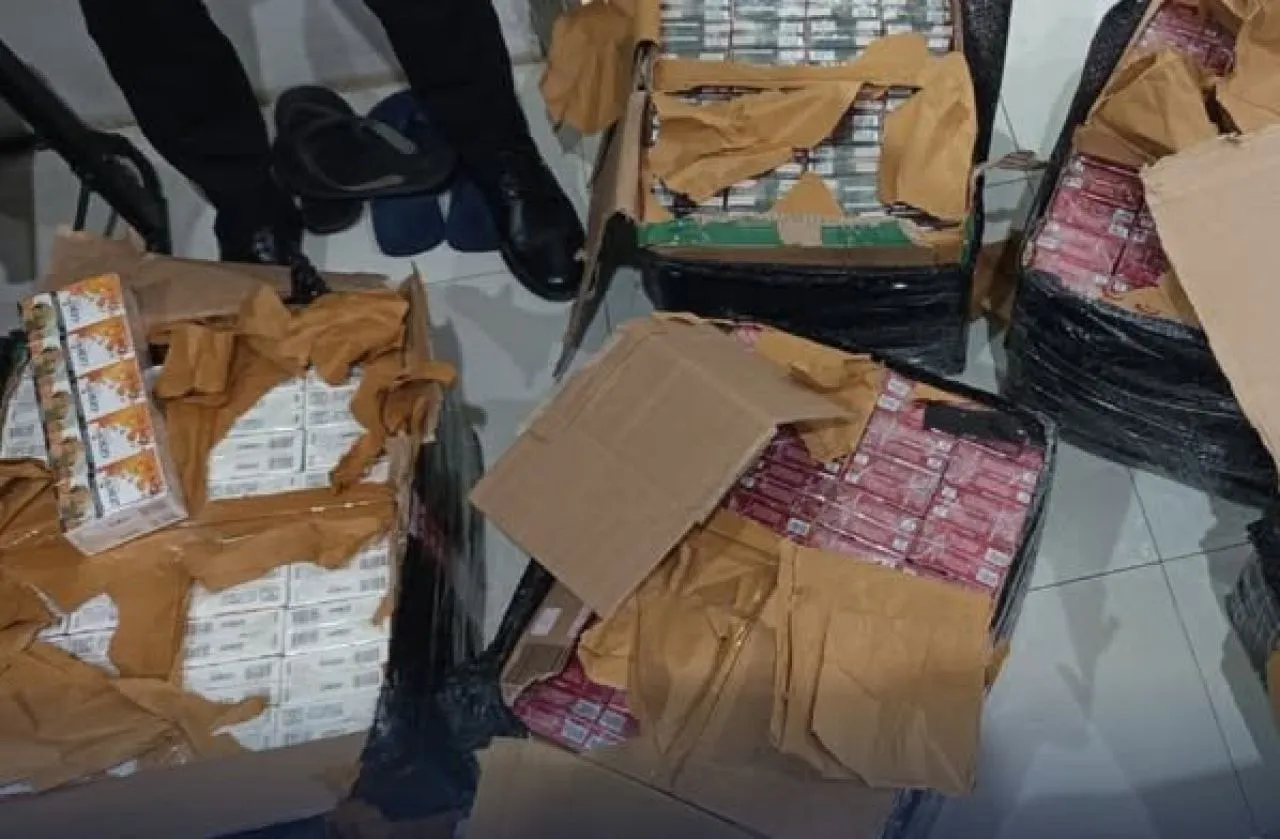 Bea Cukai Kendari Tindak Puluhan Ribu Rokok Ilegal