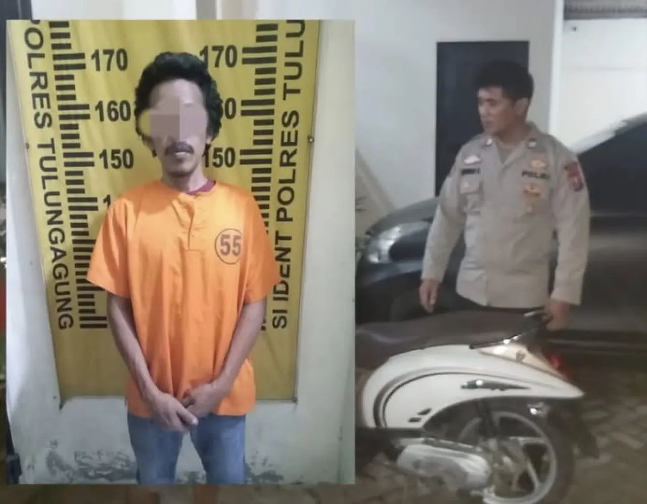 Pelaku Penggelapan Motor di Kelurahan Botoran Ditangkap