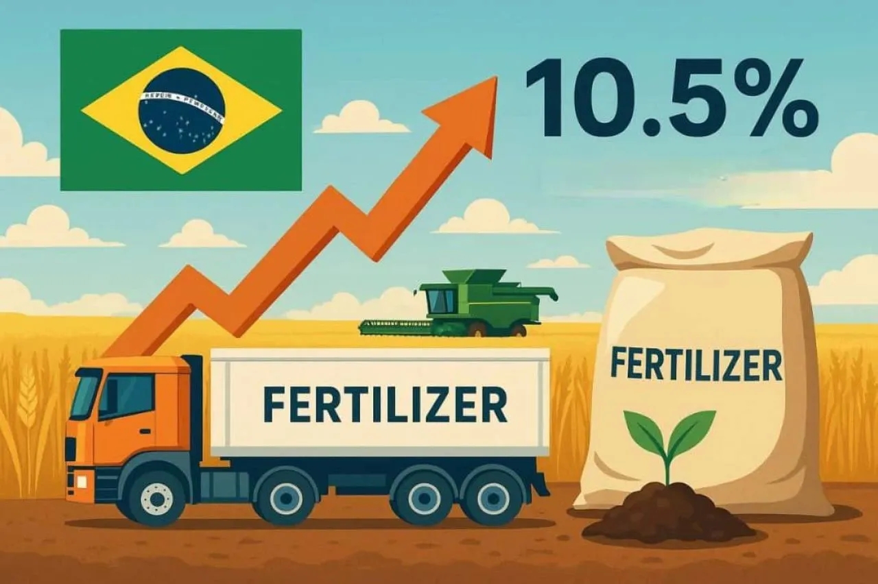 Pengiriman Pupuk di Brasil Melonjak di Bulan Juni 2025