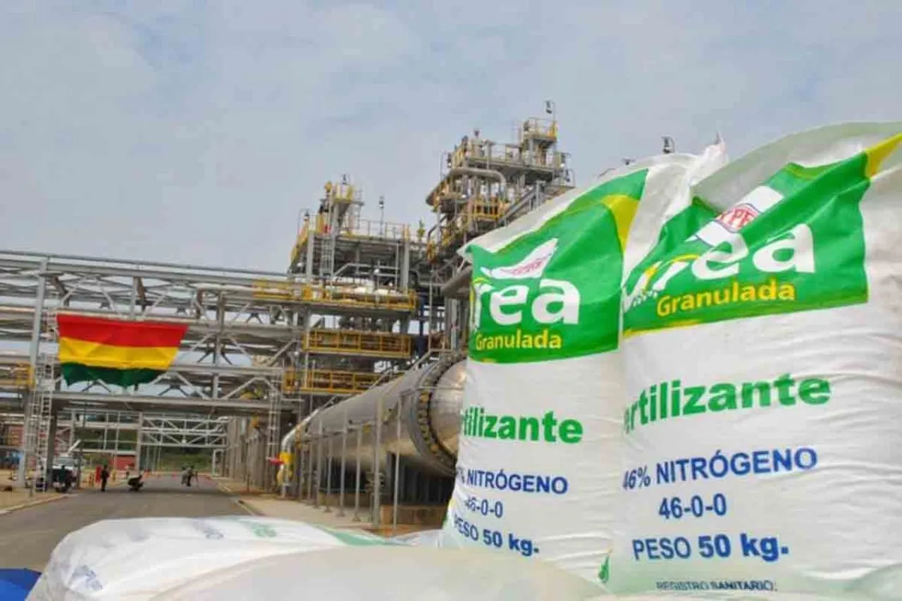 Produksi Urea di Bolivia Periode Januari dan Agustus 2025