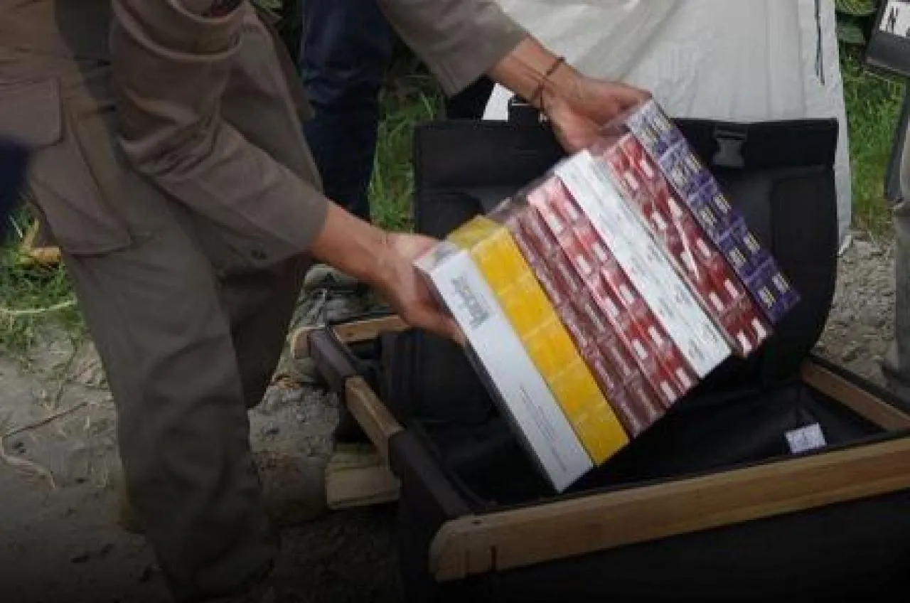 Bea Cukai Kediri Tindak 16 Ribu Rokok Ilegal di Nganjuk