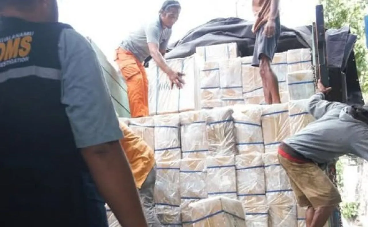 Bea Cukai Lhokseumawe Gagalkan Peredaran 3 Juta Batang Rokok Ilegal