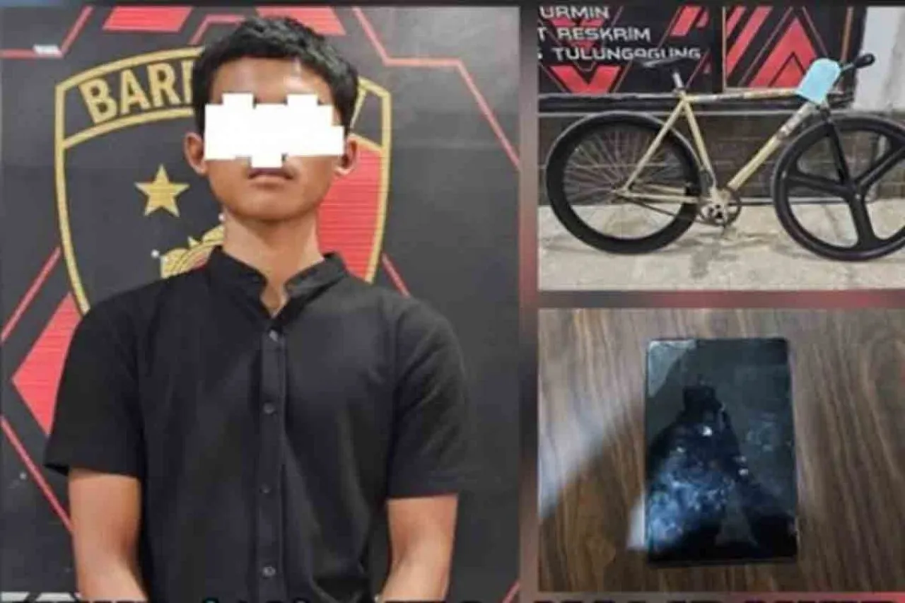 Pencuri di Kafe Maju Mapan Desa Gedangsewu Ditangkap di Sidoarjo