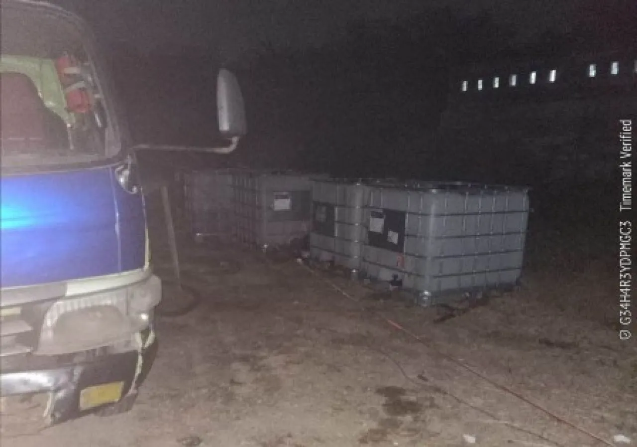 Gudang di Desa Jimbe Dicurigai Tempat Penampungan Solar Subsidi
