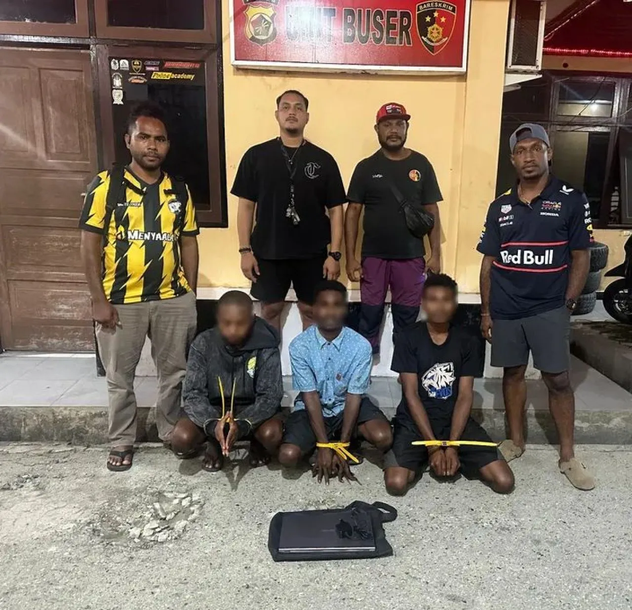 Pencuri Motor di Kampung Maribu Diamankan Polres Jayapura