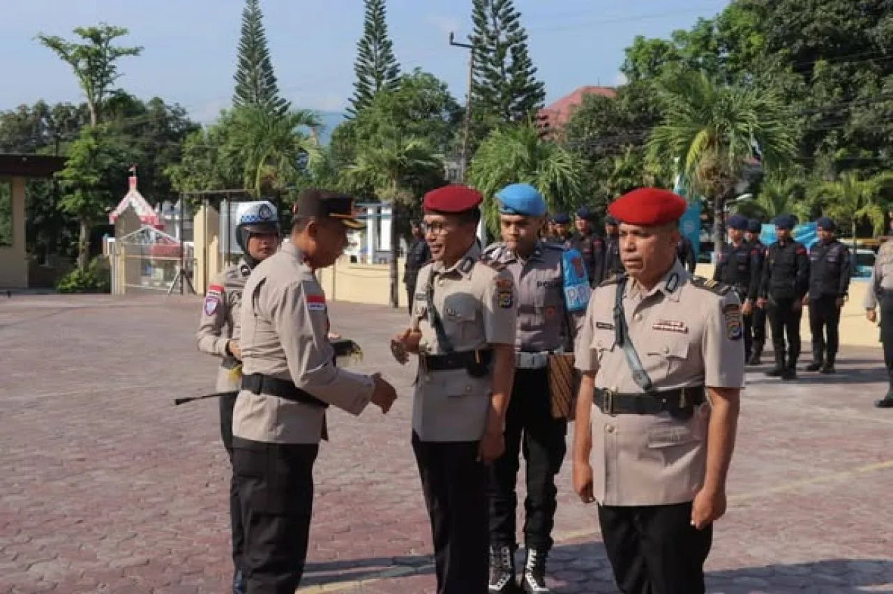 Jabatan Kasat Reskrim dan Kasat Lantas Polres Alor Berganti