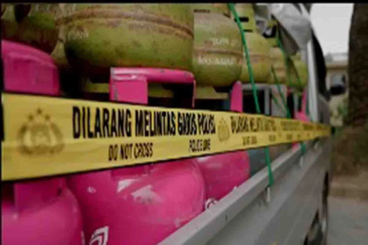 Gudang Desa Sidodadi Jadi Tempat Oplos LPG Bersubsidi
