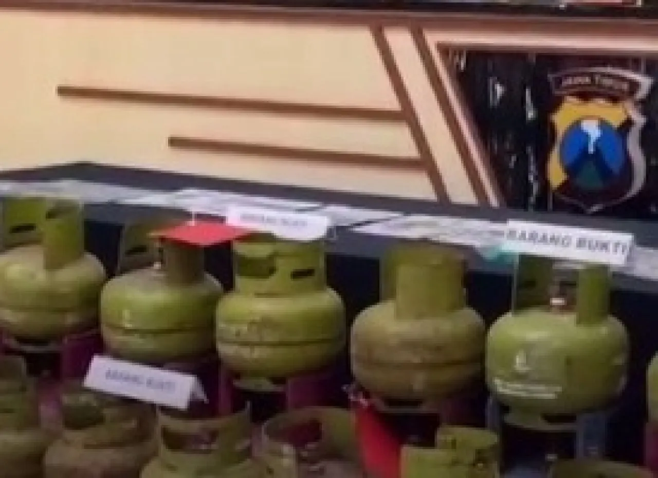 Empat Pengoplos LPG di Desa Sidodadi Dibui 9 Bulan