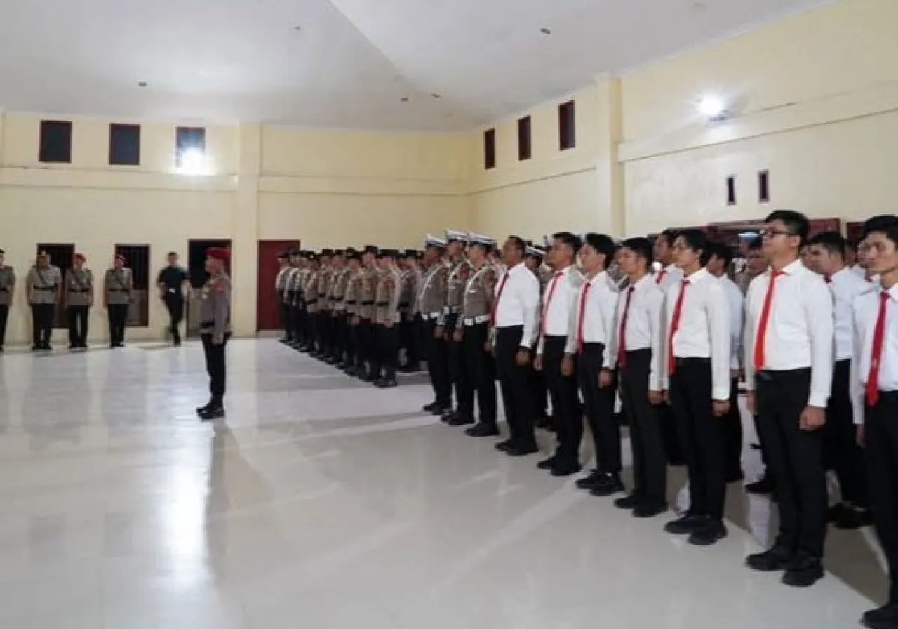 Serah Terima Jabatan di Jajaran Polres Nias Selatan