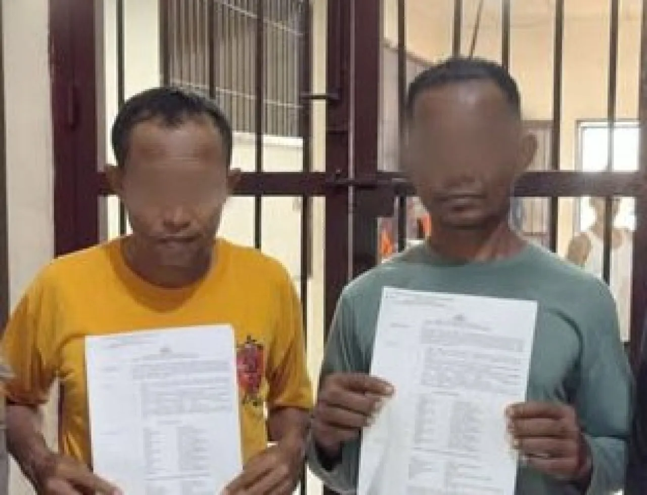 Polres Seram Bagian Barat Tangkap Dua Penjudi Sabung Ayam