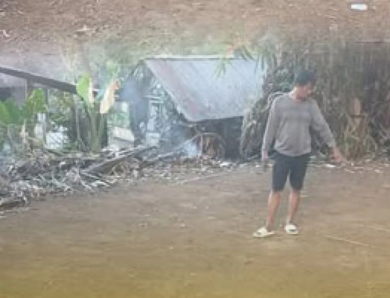 Polsek Wara Utara Bubarkan Judi Sabung Ayam di Kelurahan Pattene