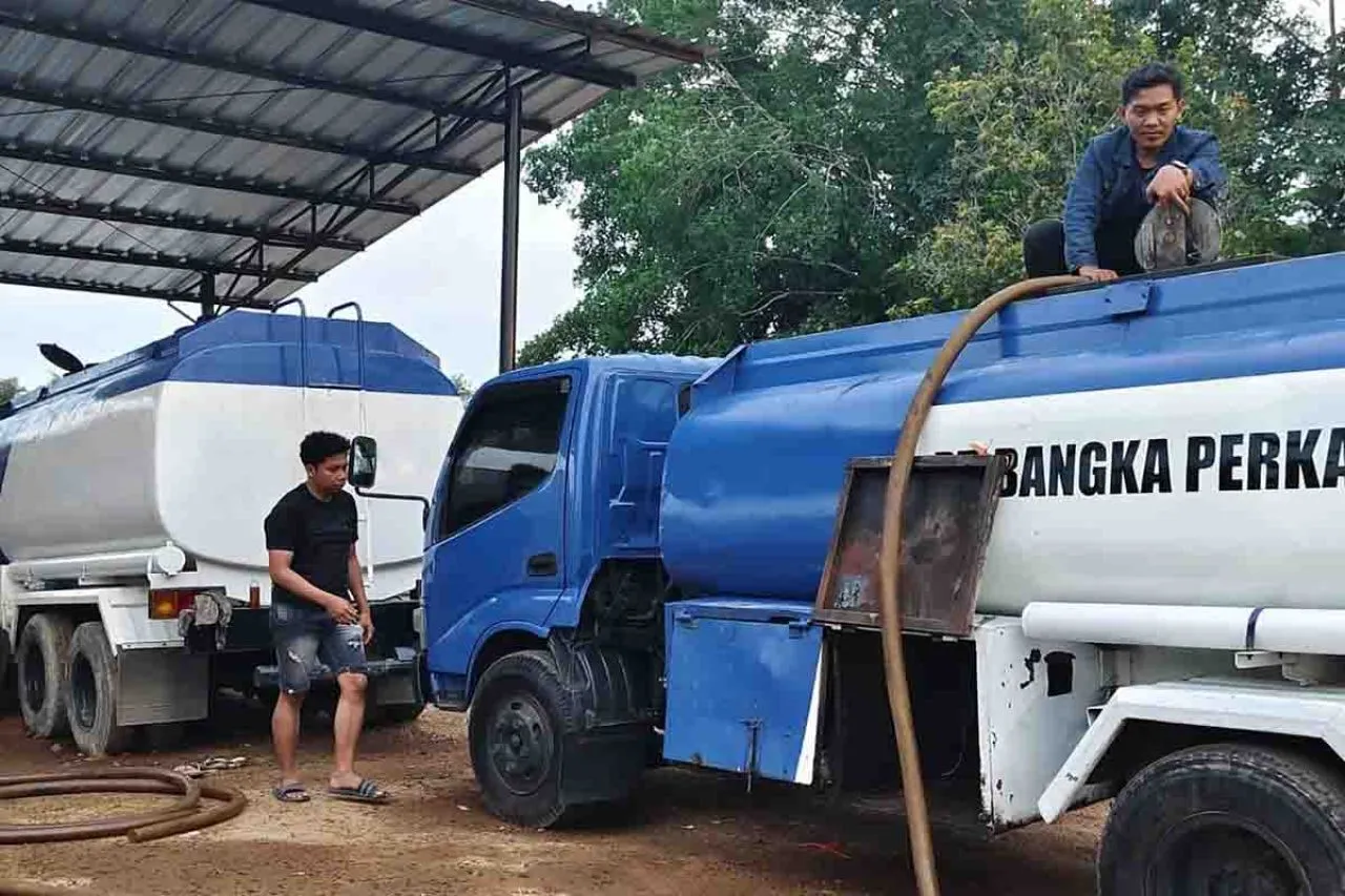 Truk Tangki BBM PT Bangka Perkasa Energy Disita Polda Bangka Belitung