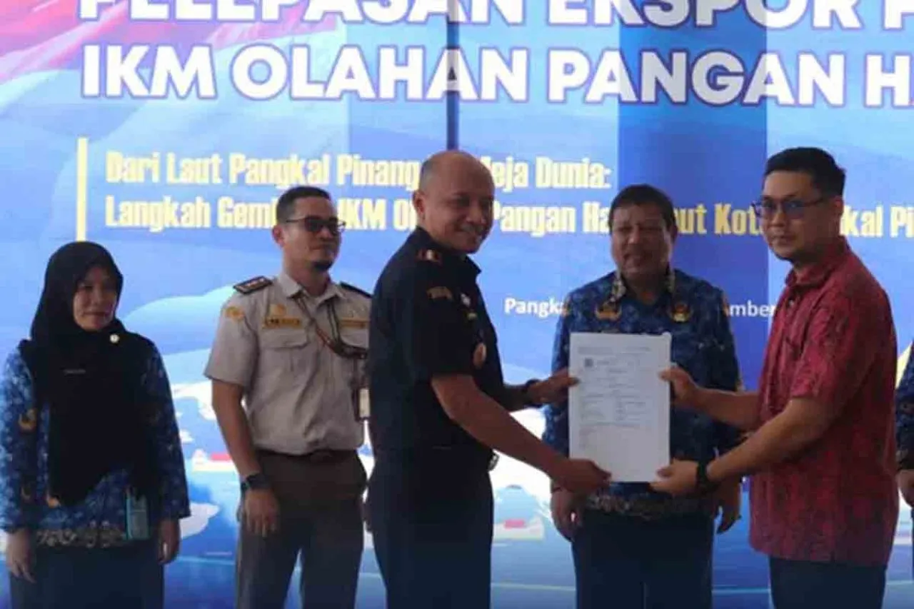 IKM Duo Ayu Sehati Ekspor Olahan Pangan Laut ke Australia