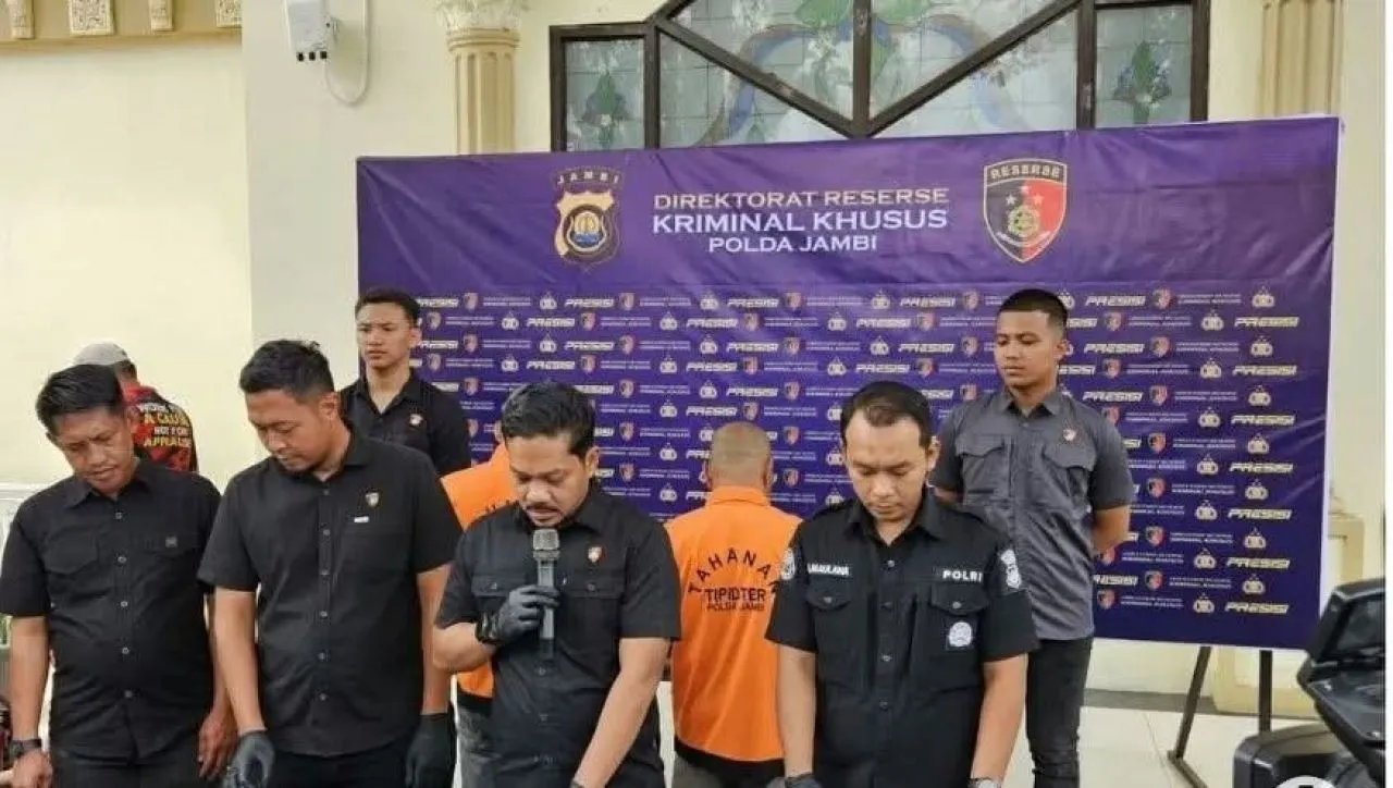 Polda Jambi Amankan 32 Ton BBM Ilegal