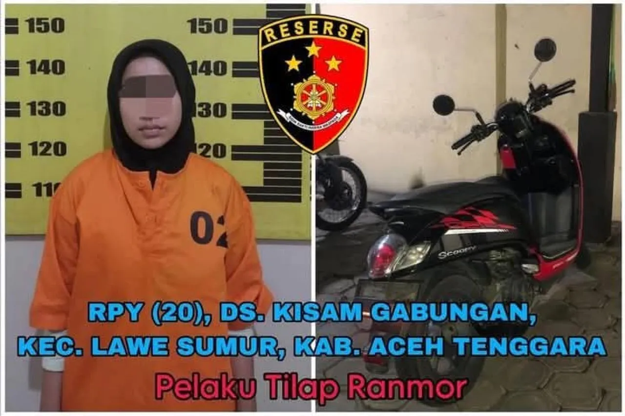 Rahimi Putri Yanti Divonis 10 Bulan Penjara Gelapkan Motor Temannya