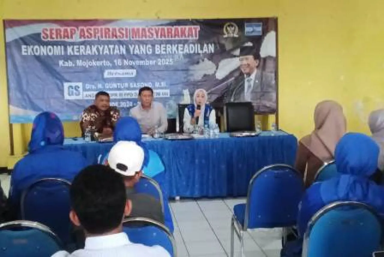 Guntur Sasono Serap Aspirasi Masyarakat di Desa Trawas