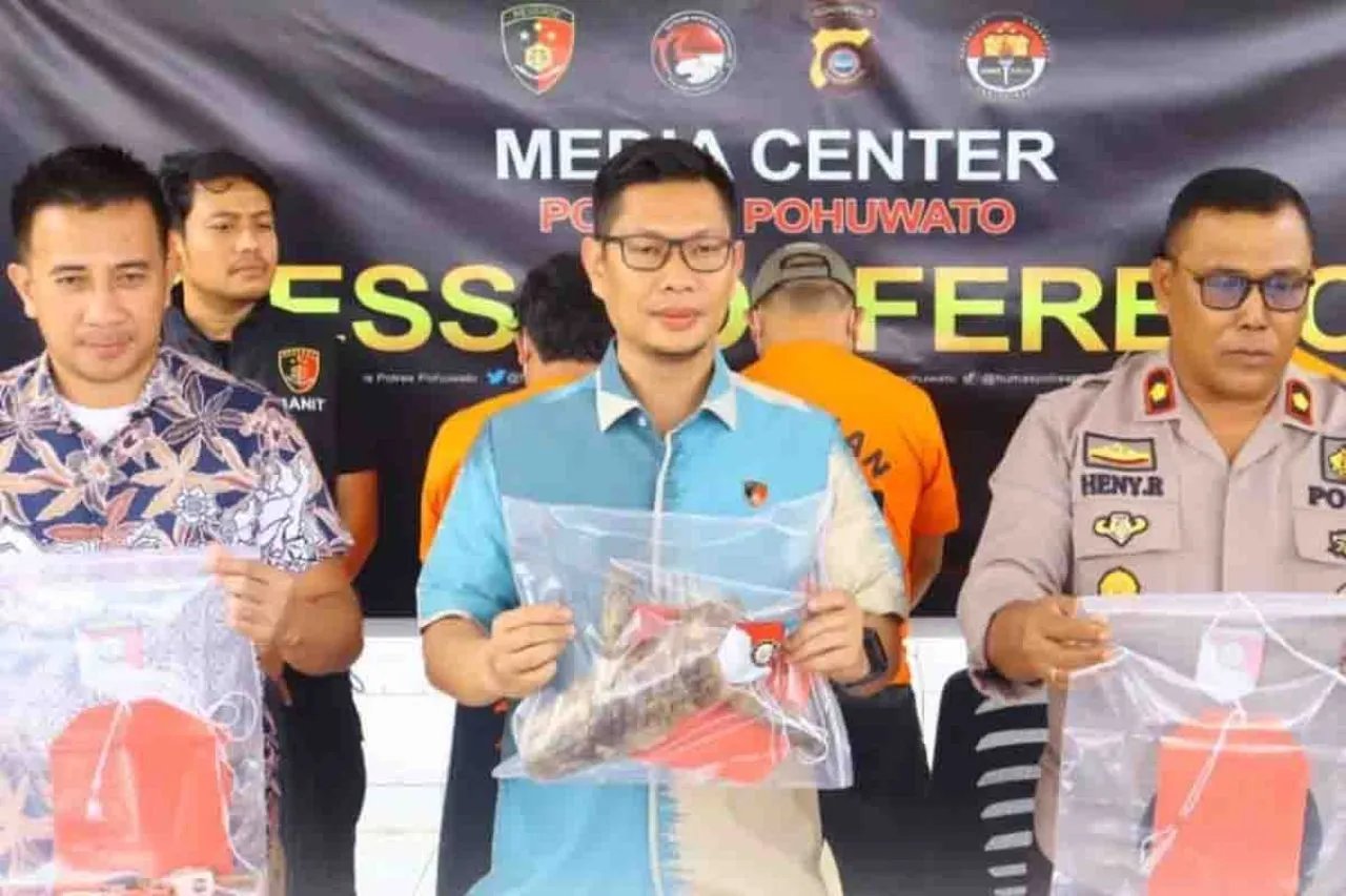 Tiga Orang Jadi Tersangka Penambangan Ilegal di Pohuwato