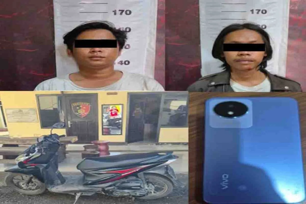 Polres Metro Tangkap Pencuri di Kelurahan Yosorejo