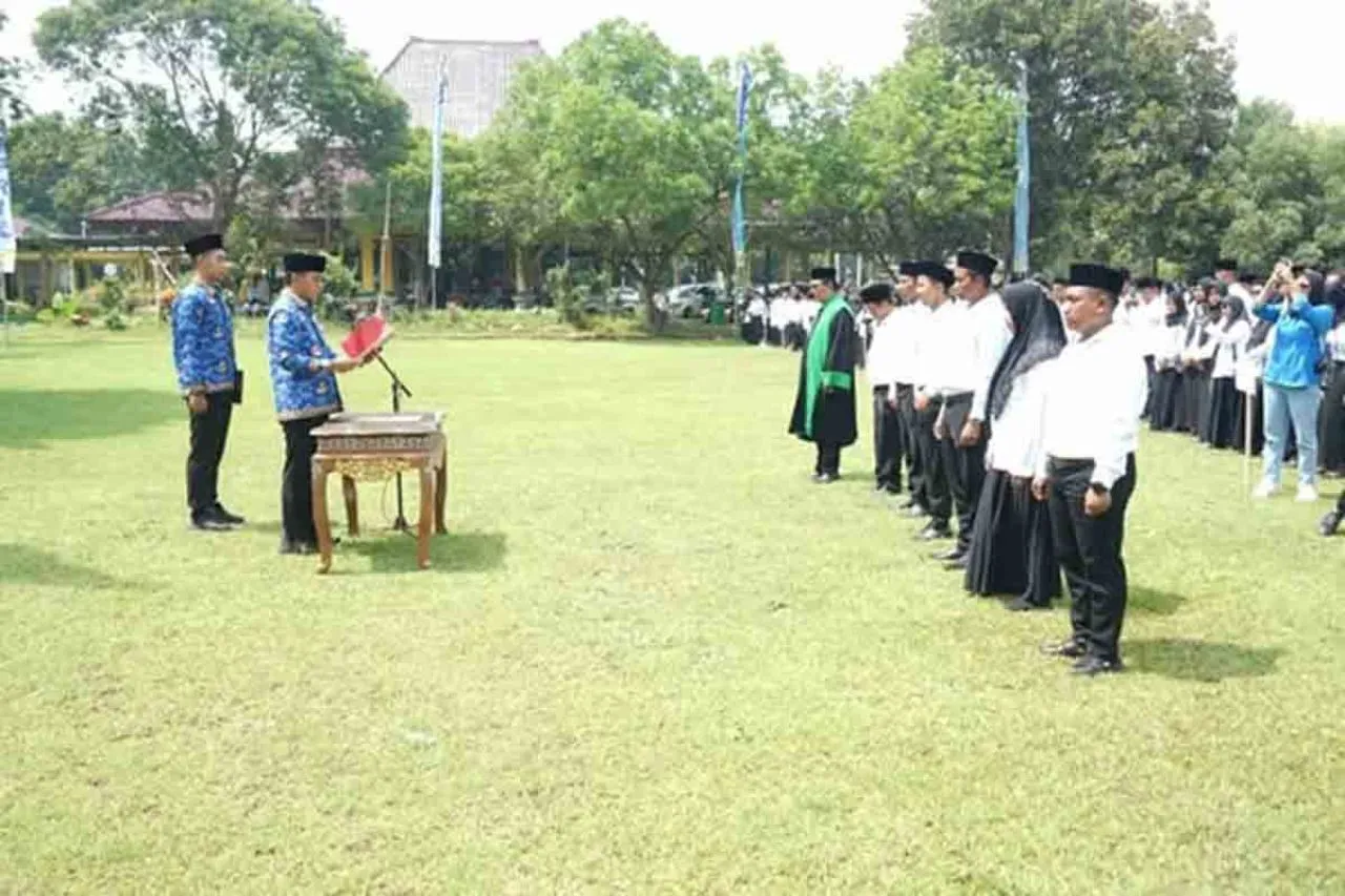 Ribuan Anggota BPD Bangkalan Dikukuhkan
