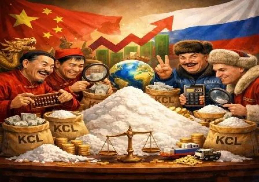 Kenaikan Harga Kalium Klorida dalam Kontrak Januari 2026