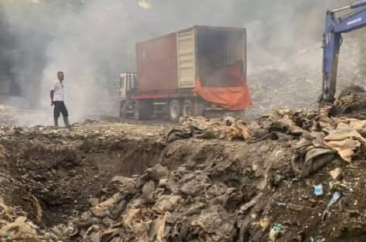 84 Ton Kulit Sapi Dimusnahkan Karantina Jawa Timur
