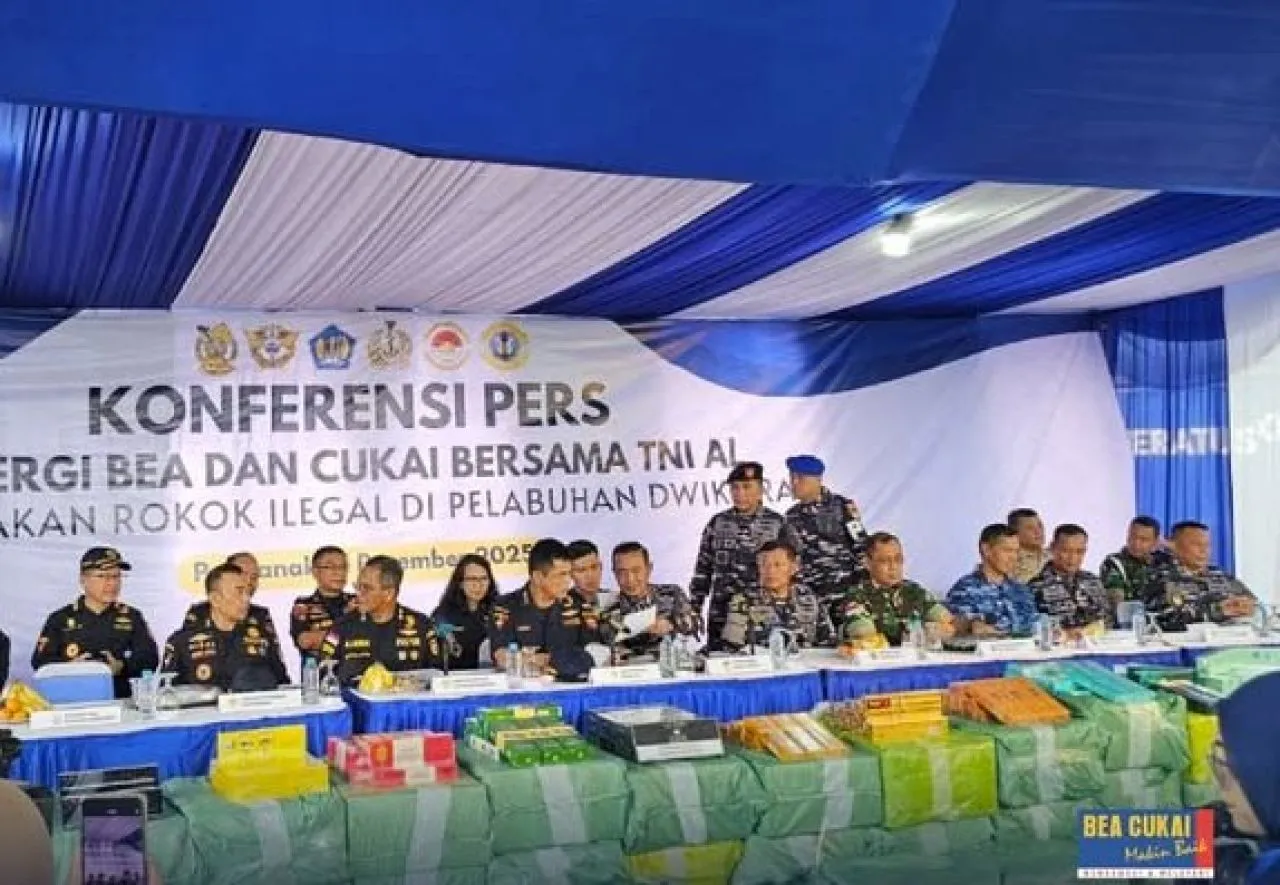 Bea Cukai Amankan Impor Rokok Ilegal Asal Kamboja