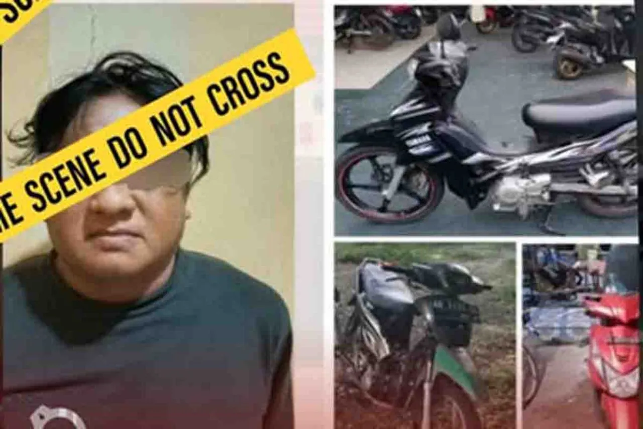 Polres Sragen Tangkap Pelaku Pencurian Motor di Plupuh