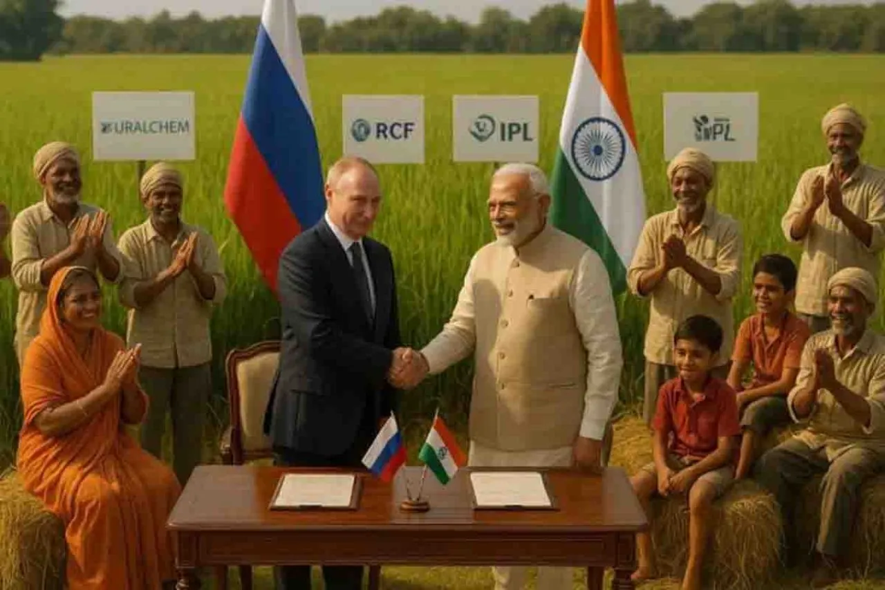 Rusia dan India Sepakat Bangun Pabrik Urea di Rusia