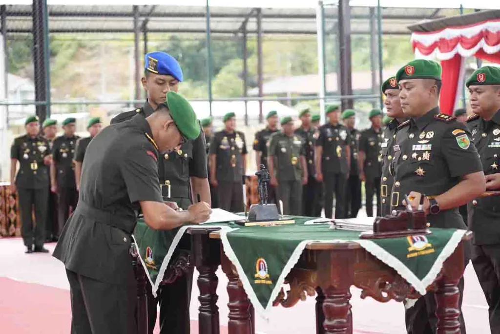 Letkol Inf Redi Dwi Yuda Kurniawan Resmi Jabat Dandim Mimika