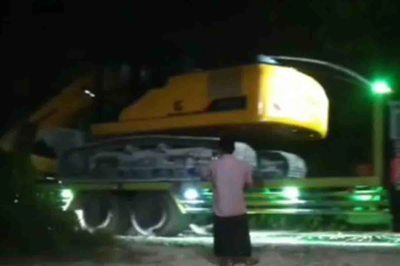 Satu Pelaku Tambang Ilegal Diamankan Polres Bangkalan
