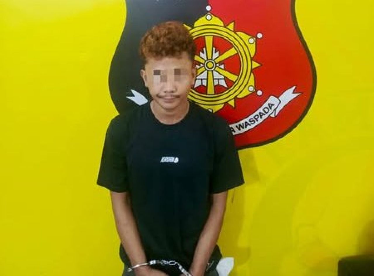 Pelaku berinisial IA alias Inuk