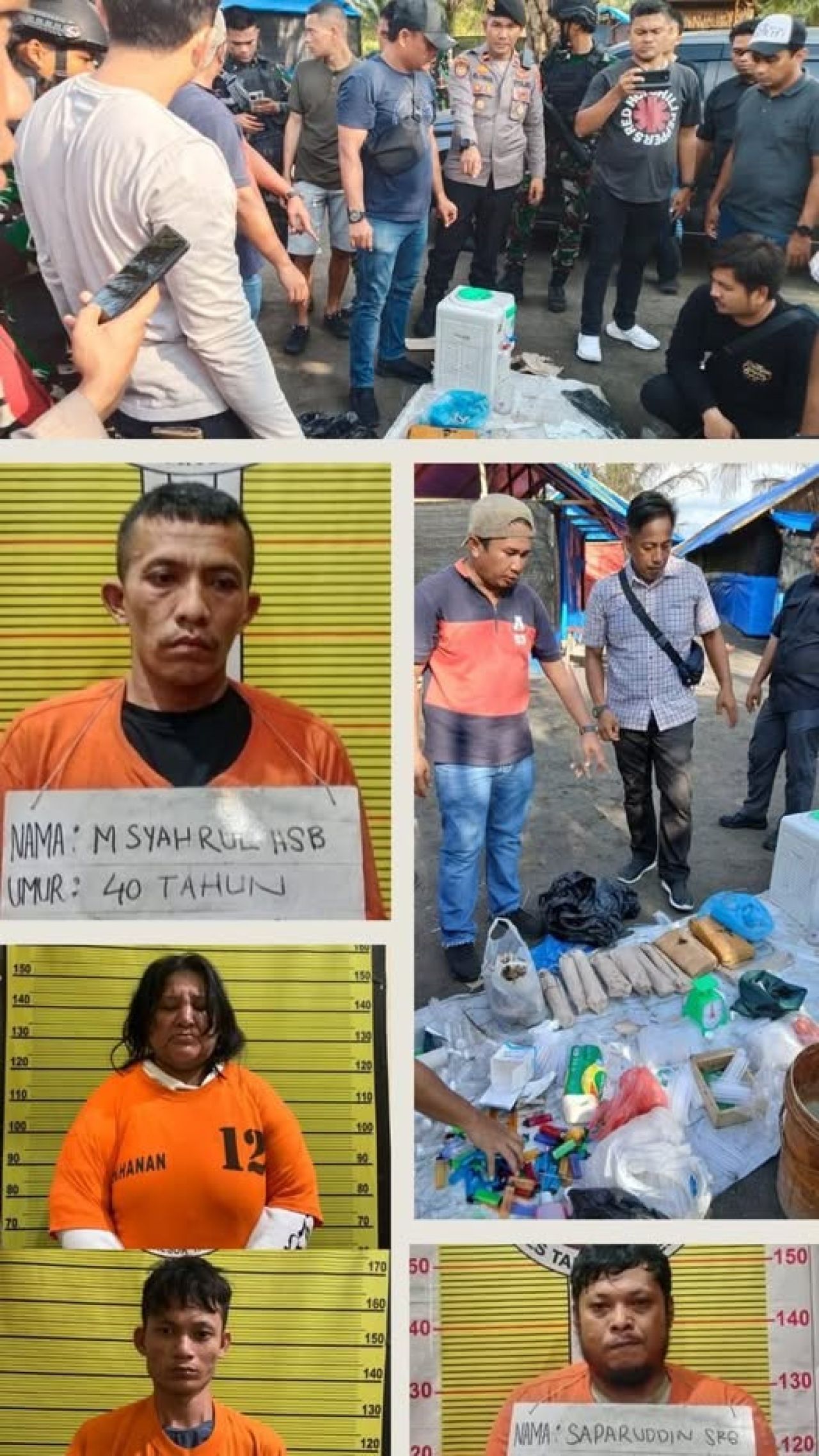 Pengungkapan kasus narkoba Polda Sumut