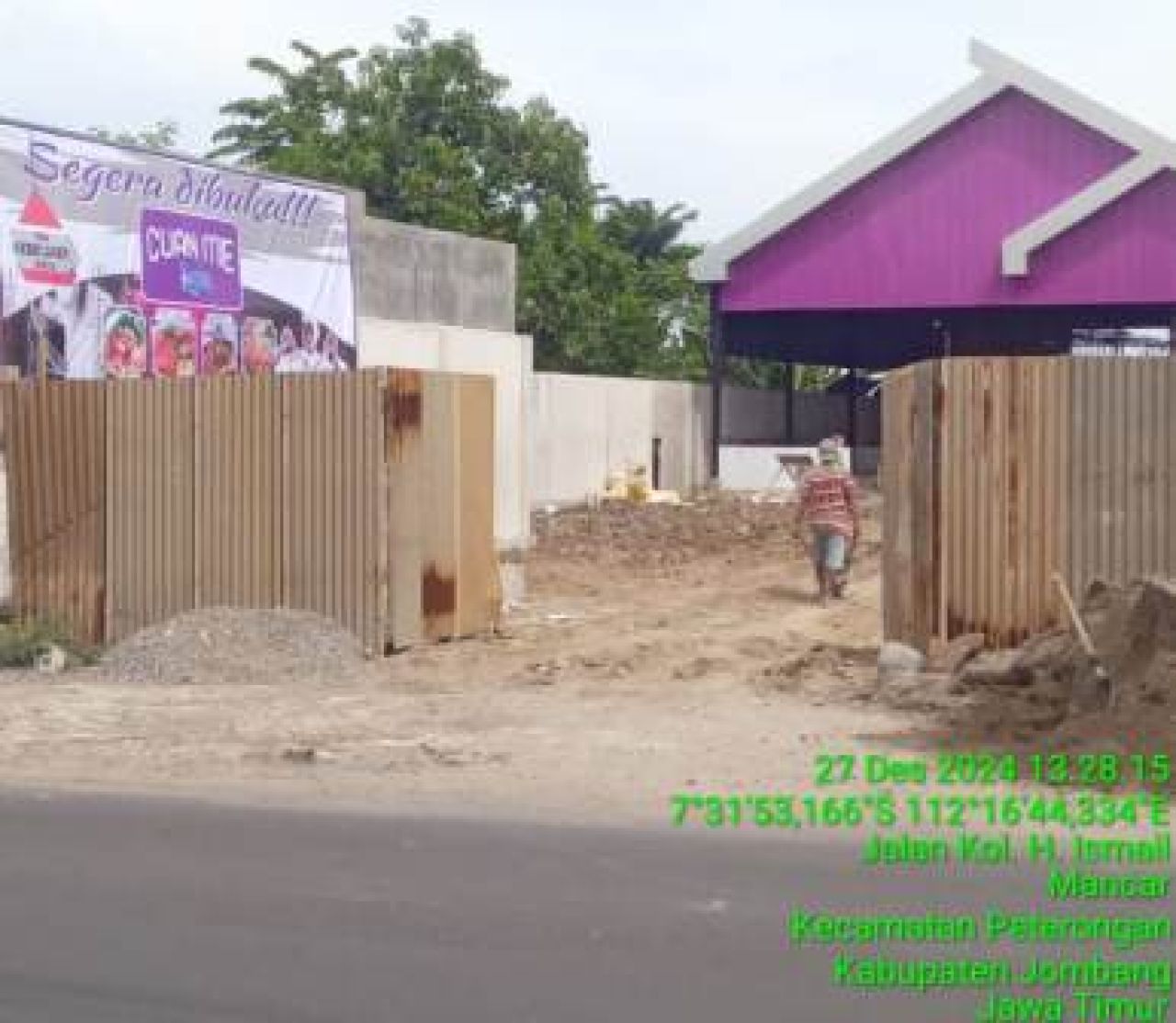 Proyek pembangunan restoran mie "Cuan Mie"