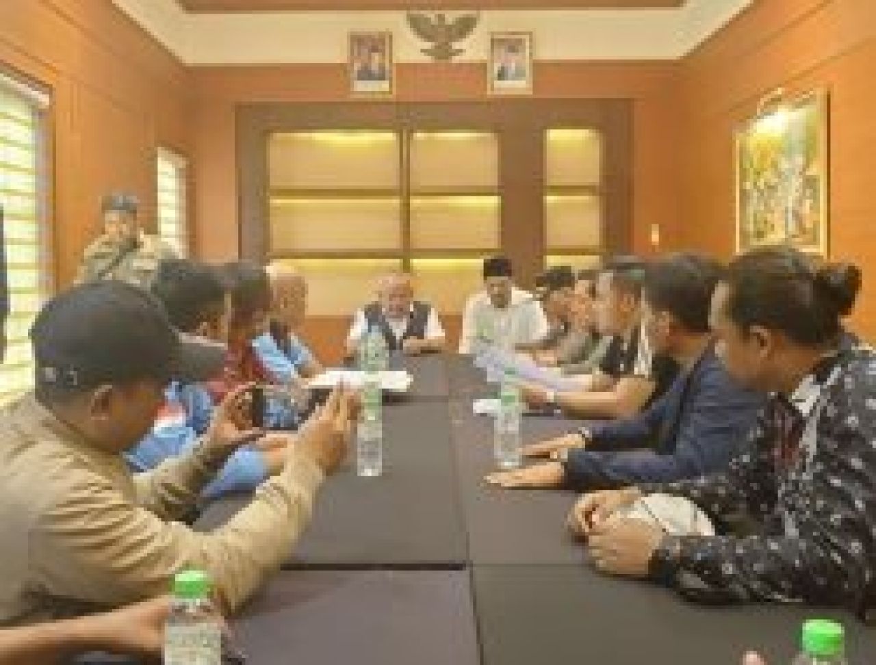 Perwakilan IPPAMA saat diterima audiensi oleh pejabat Pemprov Jatim