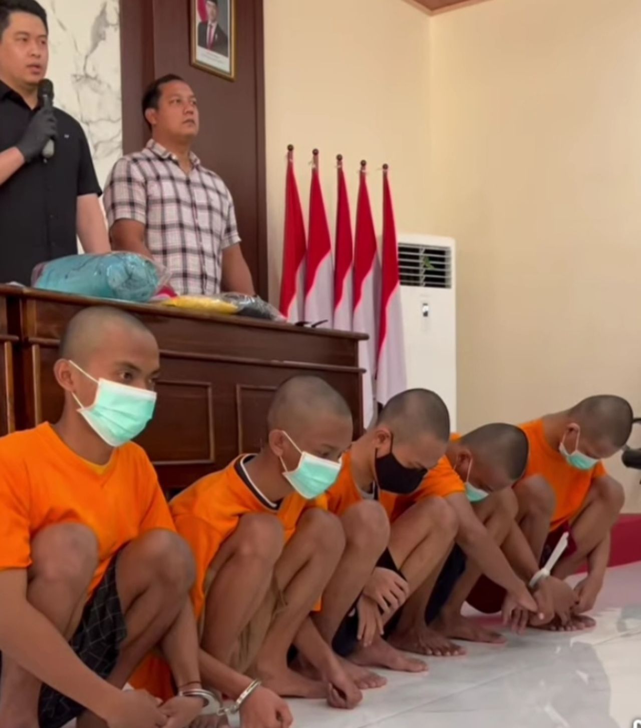 6 genster dirilis Polres Mojokerto Kota