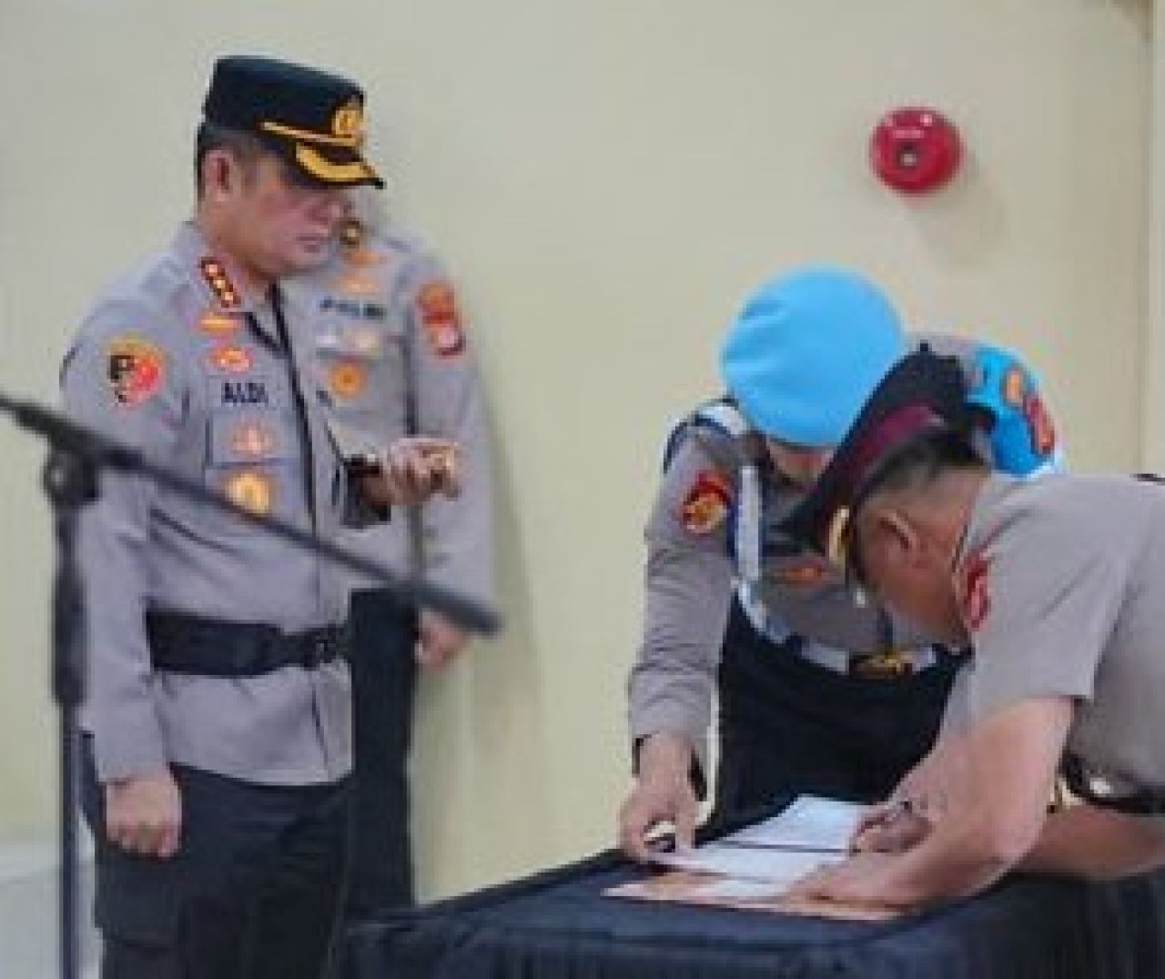 Sertijab Kapolsek Dayeuhkolot dan Kapolsek Majalaya