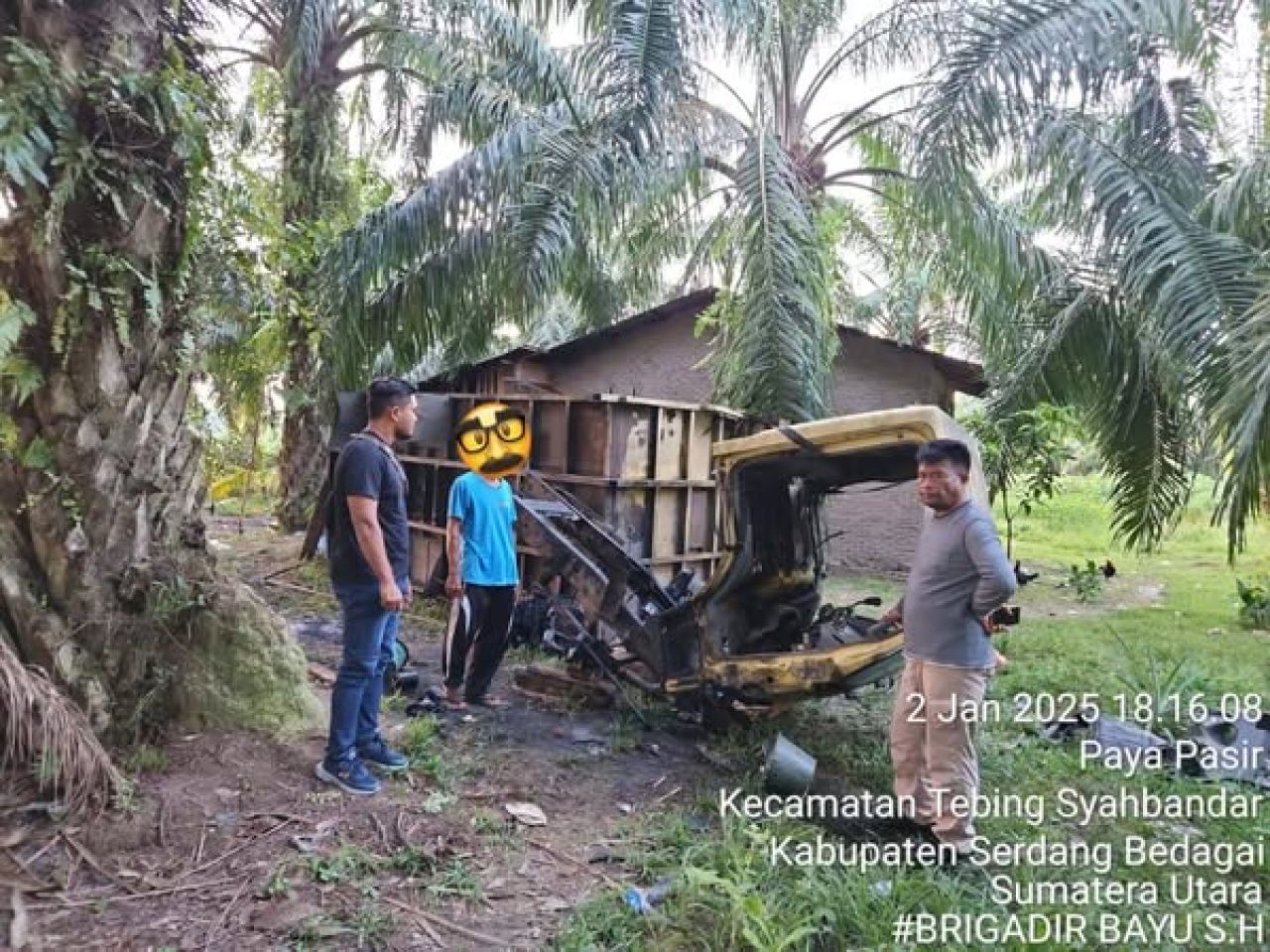 Mobil truck box yang dilaporkan hilang