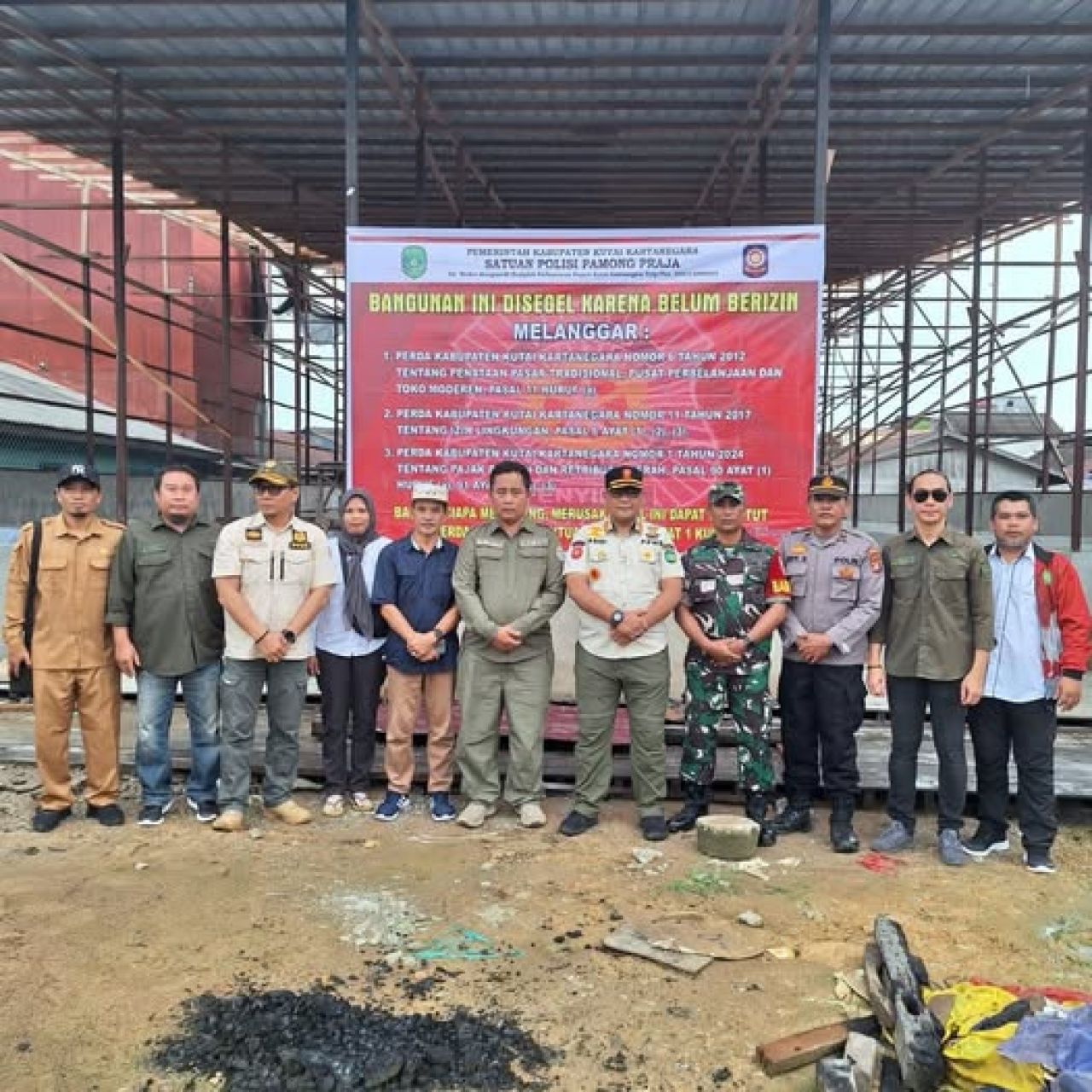 Penutupan pasar basah