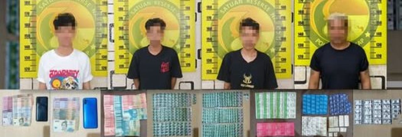 3 pelaku pengedar narkoba di Cilacap