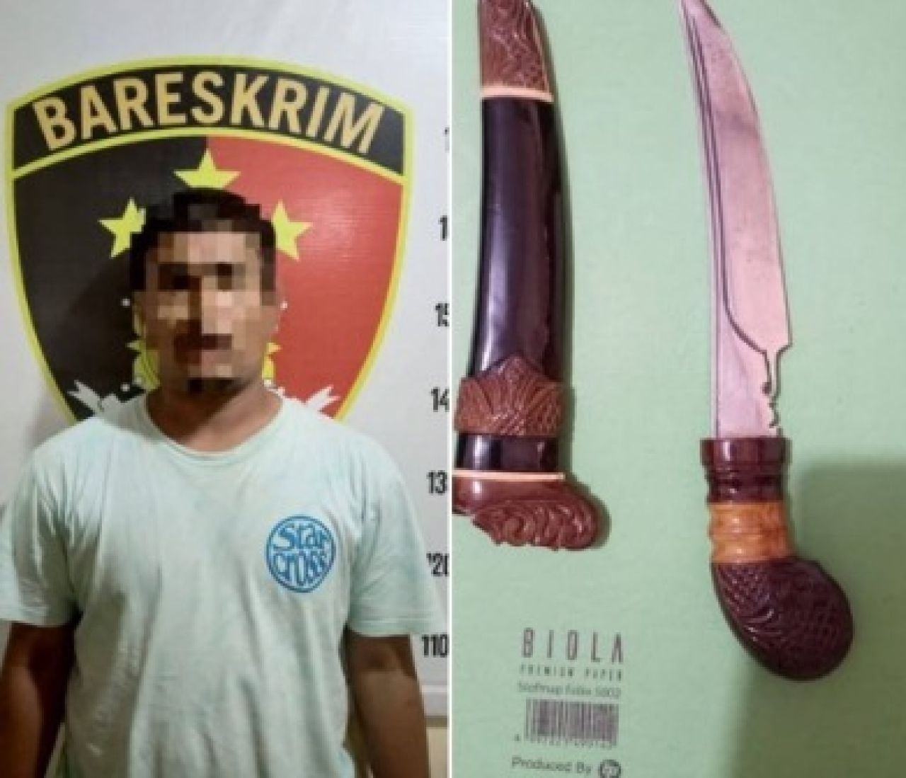 Tersangka inisial RP